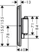 https://raleo.de:443/files/img/11eeea1fde01a6c092906bba4399b90c/size_s/Hansgrohe-HG-ShowerSelect-Comfort-Q-Thermostat-Unterputz-fuer-1-Verbraucher-und-einen-zusaetzlichen-Abgang-Brushed-Black-Chrome-15589340 gallery number 2